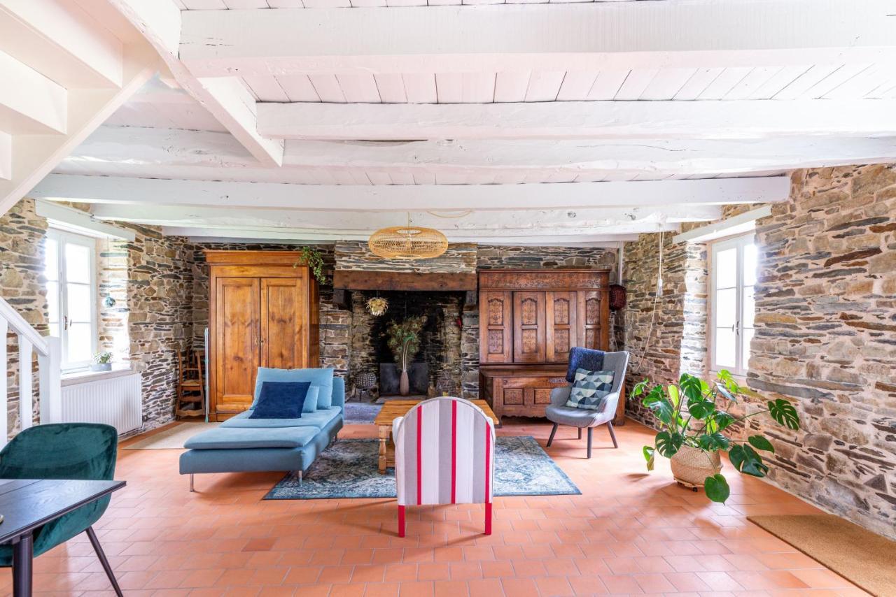 La Villauvert - Cottage Saint-Martin-sur-Oust Buitenkant foto