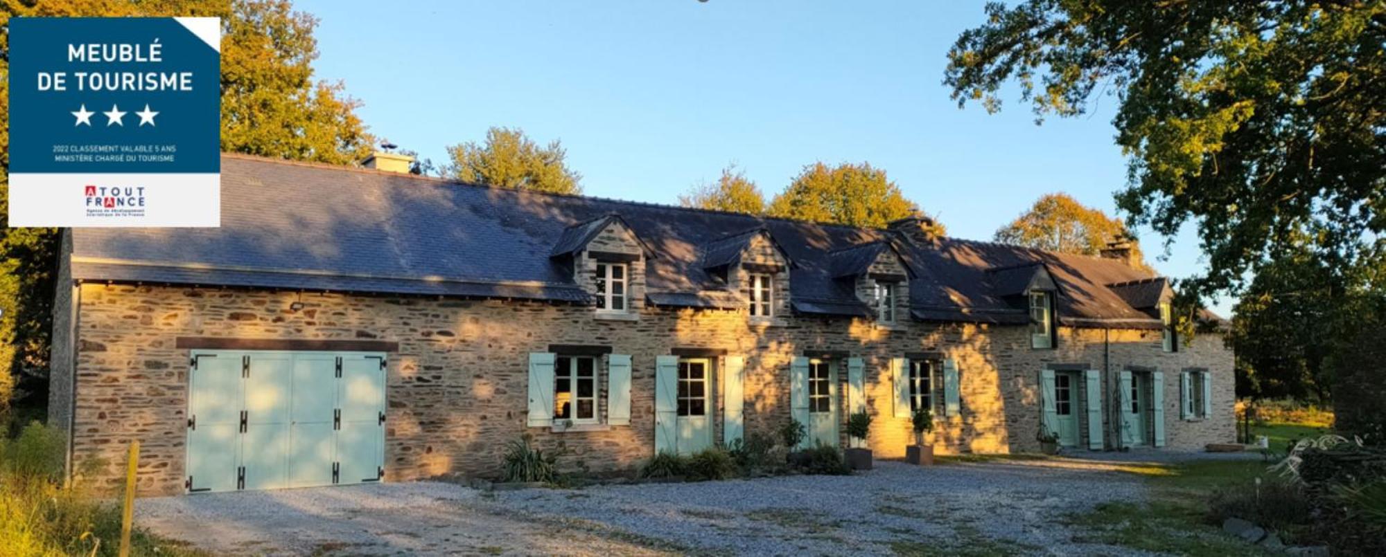 La Villauvert - Cottage Saint-Martin-sur-Oust Buitenkant foto